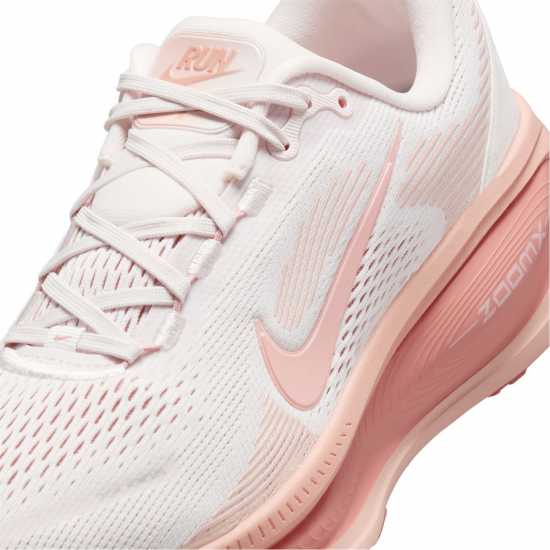 Nike Vomero 18 Road Running Shoes Womens Розово/Мадер Маратонки за бягане