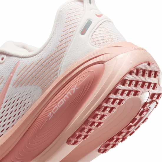 Nike Vomero 18 Road Running Shoes Womens Розово/Мадер Маратонки за бягане