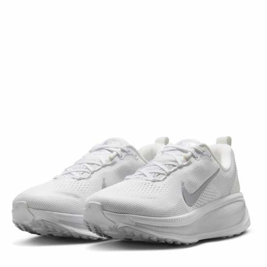 Nike Vomero 18 Road Running Shoes Womens Бяло/Металик Маратонки за бягане