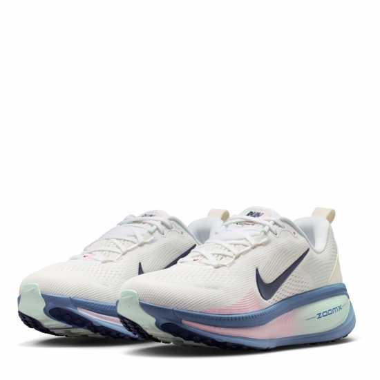Nike Vomero 18 Road Running Shoes Womens White/Blue 