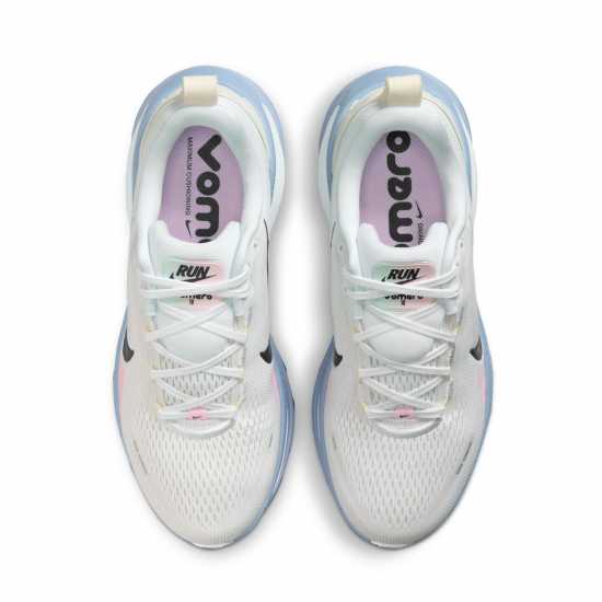 Nike Vomero 18 Road Running Shoes Womens White/Blue 