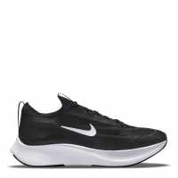 Nike Мъжки Обувки За Бягане Zoom Fly 4 Road Running Shoes Mens Black/White Мъжки маратонки