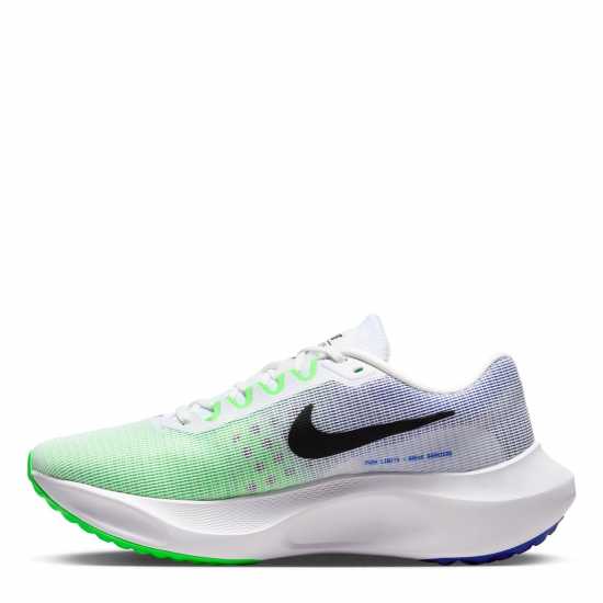 Nike Zoom Fly 5 Running Trainers Mens Blue/Green Мъжки маратонки