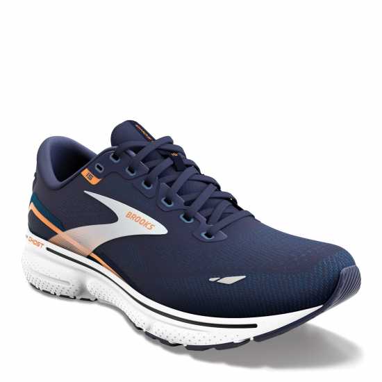 Brooks Мъжки Маратонки За Бягане Ghost 15 Mens Running Shoes Blue/Orange Мъжки маратонки