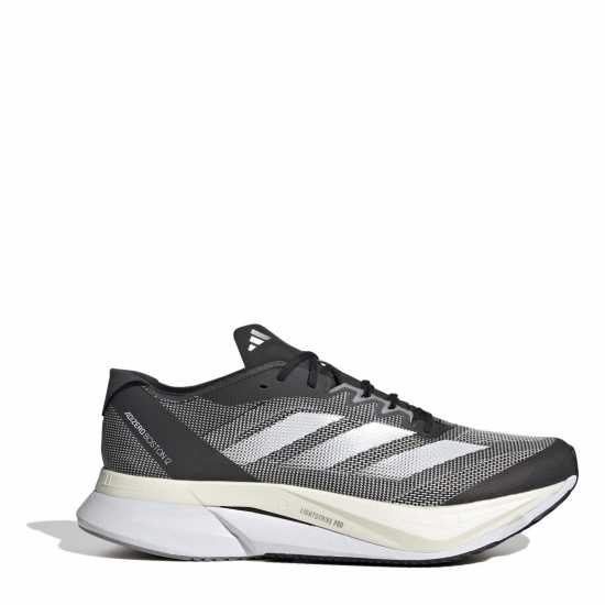 Adidas Мъжки Маратонки За Бягане Adizero Boston 12 Mens Running Shoes Черно/Бяло Adidas Мъжки Маратонки За Бягане Adizero Boston 12 Mens Running Shoes Черно/Бяло