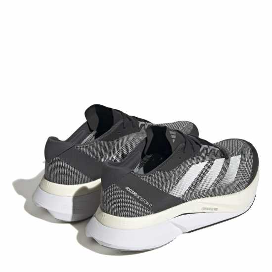 Adidas Мъжки Маратонки За Бягане Adizero Boston 12 Mens Running Shoes Черно/Бяло Adidas Мъжки Маратонки За Бягане Adizero Boston 12 Mens Running Shoes Черно/Бяло