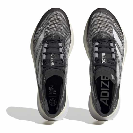 Adidas Мъжки Маратонки За Бягане Adizero Boston 12 Mens Running Shoes Черно/Бяло Adidas Мъжки Маратонки За Бягане Adizero Boston 12 Mens Running Shoes Черно/Бяло