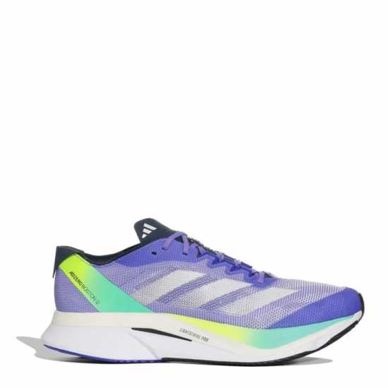 Adidas Мъжки Маратонки За Бягане Adizero Boston 12 Mens Running Shoes Кобалтово синьо Adidas Мъжки Маратонки За Бягане Adizero Boston 12 Mens Running Shoes Кобалтово синьо