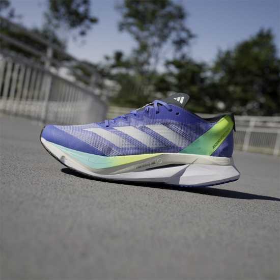 Adidas Мъжки Маратонки За Бягане Adizero Boston 12 Mens Running Shoes Кобалтово синьо Adidas Мъжки Маратонки За Бягане Adizero Boston 12 Mens Running Shoes Кобалтово синьо