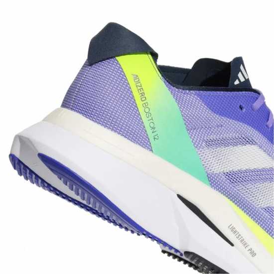 Adidas Мъжки Маратонки За Бягане Adizero Boston 12 Mens Running Shoes Кобалтово синьо Adidas Мъжки Маратонки За Бягане Adizero Boston 12 Mens Running Shoes Кобалтово синьо