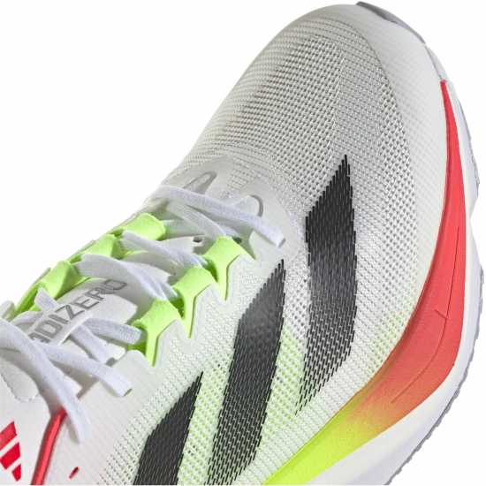 Adidas Мъжки Маратонки За Бягане Adizero Boston 12 Mens Running Shoes Бяло/Червено 