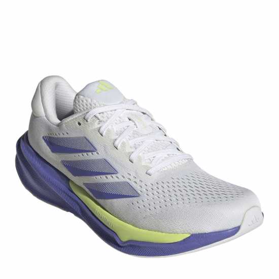Adidas Women's Sprnv Strd Everyday Neutral Road Running Shoes Wht/Silver/Blue 