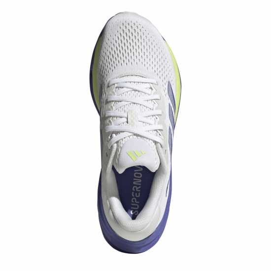 Adidas Women's Sprnv Strd Everyday Neutral Road Running Shoes Wht/Silver/Blue 