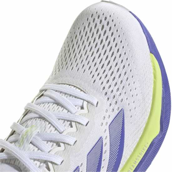 Adidas Women's Sprnv Strd Everyday Neutral Road Running Shoes Wht/Silver/Blue 