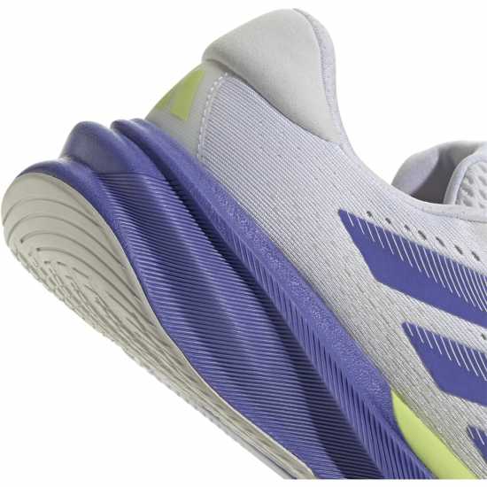 Adidas Women's Sprnv Strd Everyday Neutral Road Running Shoes Wht/Silver/Blue 