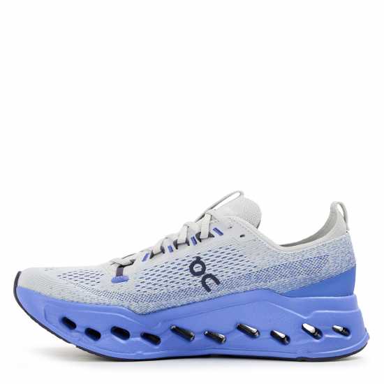 On Men's Cloudsurfer Max Road Running Shoes Wolf/Sailor 