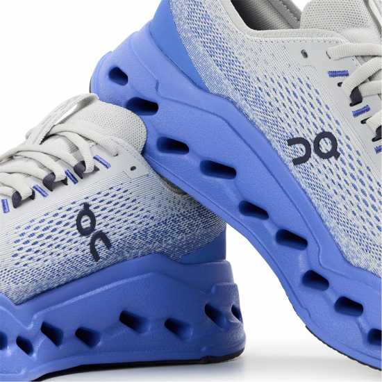 On Men's Cloudsurfer Max Road Running Shoes Wolf/Sailor 