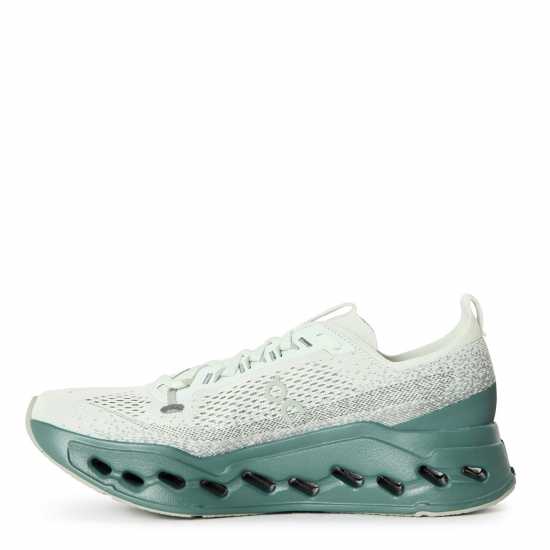 On Men's Cloudsurfer Max Road Running Shoes Iceberg/Olive 