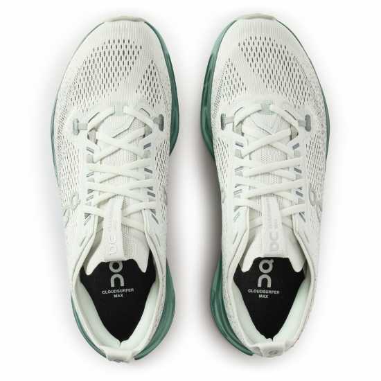 On Men's Cloudsurfer Max Road Running Shoes Iceberg/Olive 
