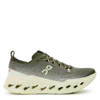 On Men's Cloudsurfer Max Road Running Shoes Olive/Seedling On Men's Cloudsurfer Max Road Running Shoes Olive/Seedling