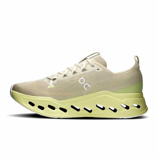 On Men's Cloudsurfer Max Road Running Shoes Pelican/Lmlight 