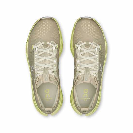 On Men's Cloudsurfer Max Road Running Shoes Pelican/Lmlight 