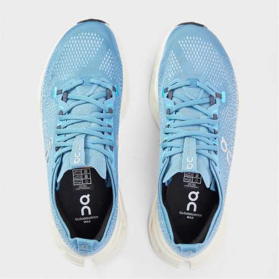 On Men's Cloudsurfer Max Road Running Shoes Прахено слонова кост 