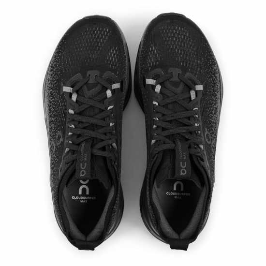 On Men's Cloudsurfer Max Road Running Shoes Black/Eclipse On Men's Cloudsurfer Max Road Running Shoes Black/Eclipse