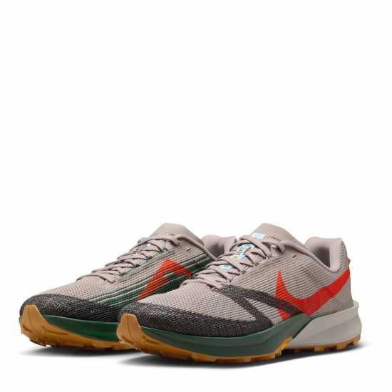Nike Мъжки Маратонки Бягане По Пътеки Kiger 10 Trail Running Shoes Mens Collg Gry/Crims Мъжки туристически обувки