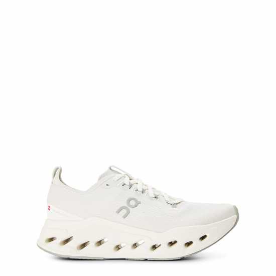 On Women's Cloudsurfer Max Road Running Shoes Iceberg/Ivory 