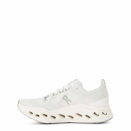 On Women's Cloudsurfer Max Road Running Shoes Iceberg/Ivory 