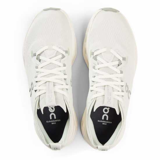 On Women's Cloudsurfer Max Road Running Shoes Iceberg/Ivory 