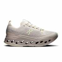 On Women's Cloudsurfer Max Road Running Shoes Pelican/Lmlight 