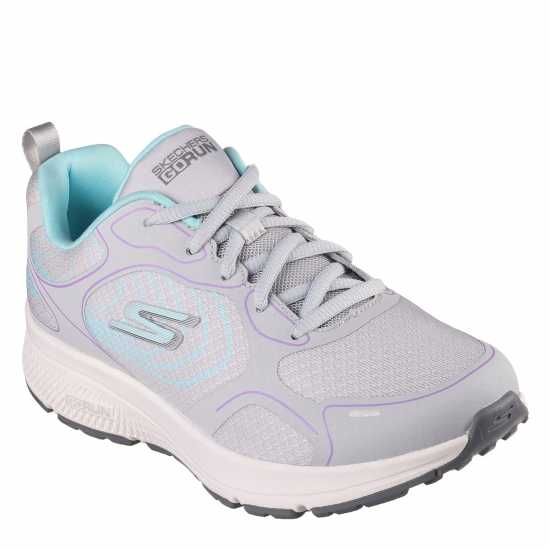 Skechers Women's Everyday Neutral Road Running Shoes Grey/Blue 