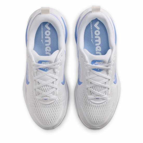 Nike Vomero 18 Trainers Juniors Бяло/Кралски пулс 