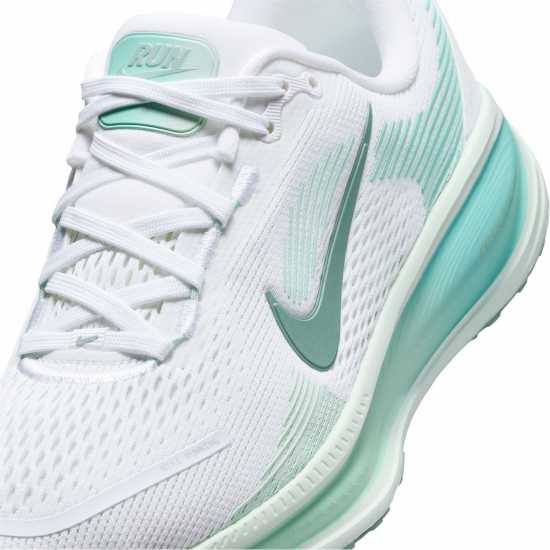 Nike Vomero 18 Trainers Juniors White/Green Детски маратонки