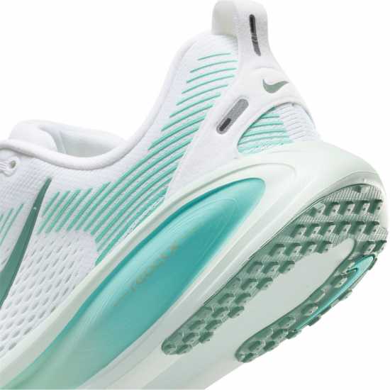 Nike Vomero 18 Trainers Juniors White/Green Детски маратонки