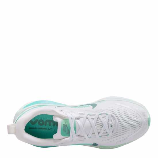 Nike Vomero 18 Trainers Juniors White/Green Детски маратонки