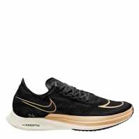 Nike Мъжки Маратонки За Бягане Zoomx Streakfly Mens Running Shoes Black/Gold Мъжки маратонки