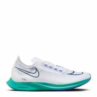 Nike Мъжки Маратонки За Бягане Zoomx Streakfly Mens Running Shoes White/Green Мъжки маратонки