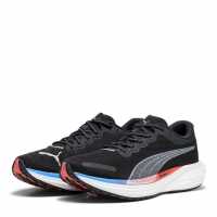 Puma Мъжки Маратонки За Бягане Deviate Nitro 2 Mens Running Shoes Black/Blue Мъжки маратонки