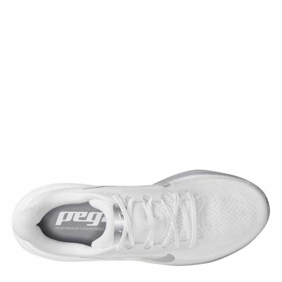 Nike Pegasus 42 Womens Everyday Running Shoes White/Wolf Grey 