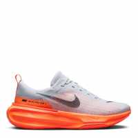 Nike Мъжки Маратонки За Бягане Zoomx Invincible 3 Flyknit Mens Running Shoes Сиво/оранжево Мъжки маратонки