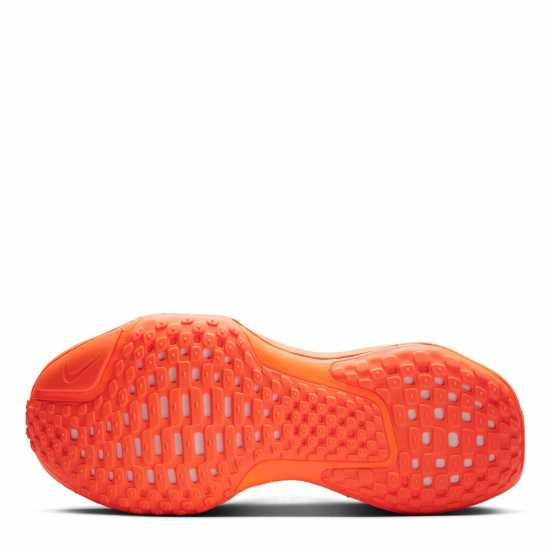 Nike Мъжки Маратонки За Бягане Zoomx Invincible 3 Flyknit Mens Running Shoes Сиво/оранжево Мъжки маратонки