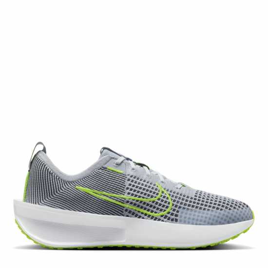 Nike Interact Run Men's Road Running Shoes Wolf Grey/Volt Мъжки маратонки