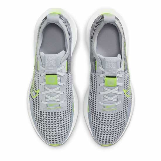 Nike Interact Run Men's Road Running Shoes Wolf Grey/Volt Мъжки маратонки
