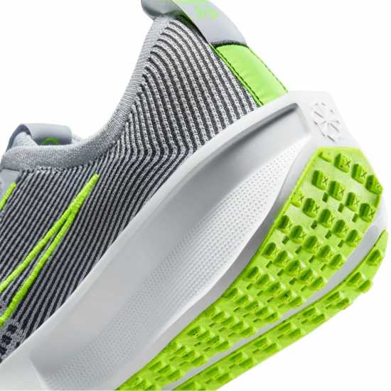 Nike Interact Run Men's Road Running Shoes Wolf Grey/Volt Мъжки маратонки
