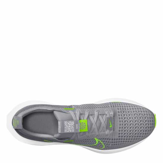 Nike Interact Run Men's Road Running Shoes Wolf Grey/Volt Мъжки маратонки