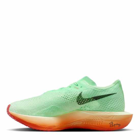Nike Zoomx Vaporfly 3 Running Trainers Mens Парно зелено Мъжки маратонки