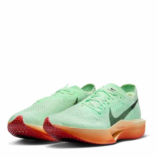 Nike Zoomx Vaporfly 3 Running Trainers Mens Парно зелено Мъжки маратонки